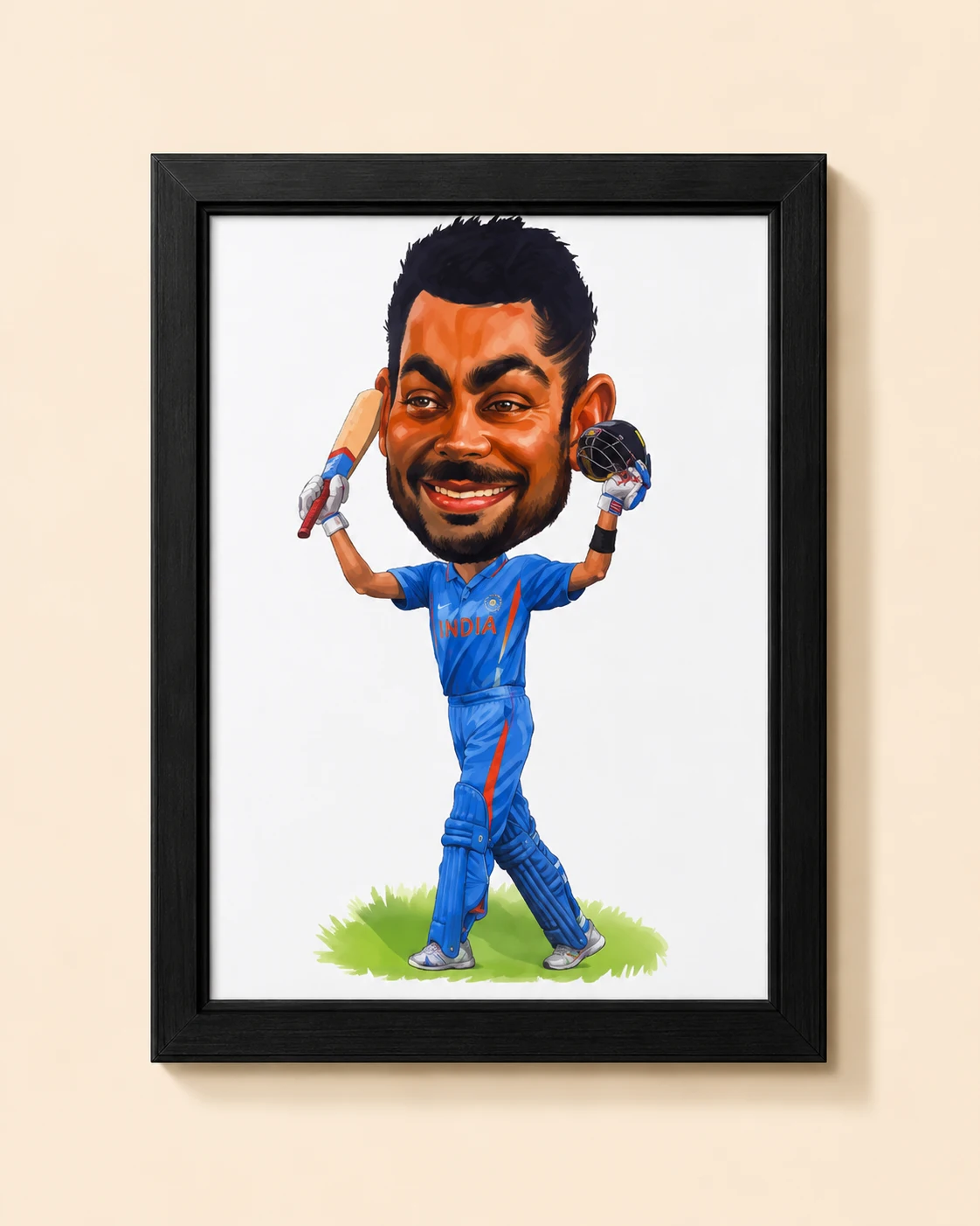 Virat Kohli Caricature